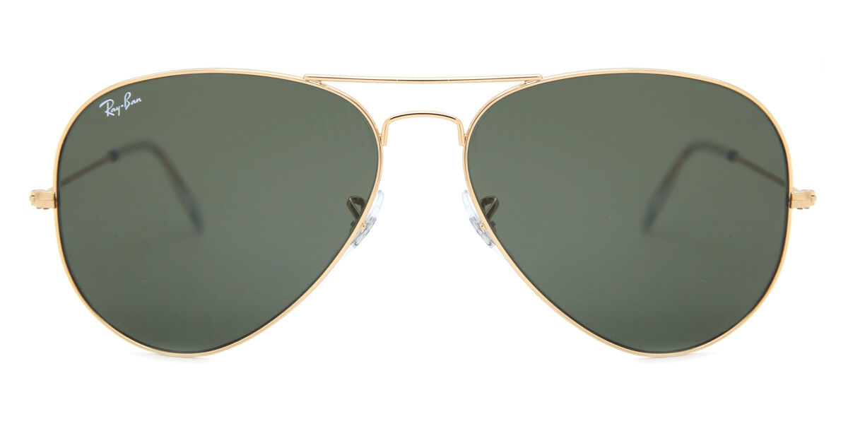 小物 RayBan AVIATOR RB3025-L0205 Ray-Ban RB3025 Aviator Large Metal L0205 Aviador Dourado óculos de