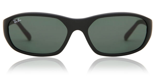 Ray-Ban RB2016 Daddy-O II W2578 Oval Rubber Black óculos de sol