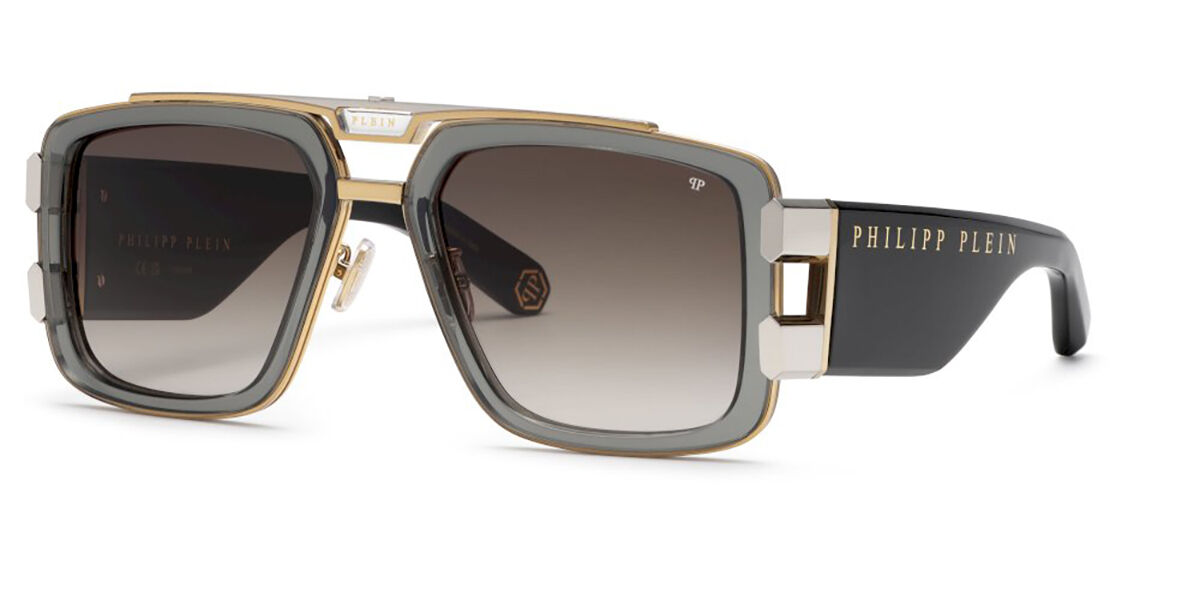 Philipp Plein SPP128M 0340 Piloto Rose Gold Glossy with Parts Palladium ...