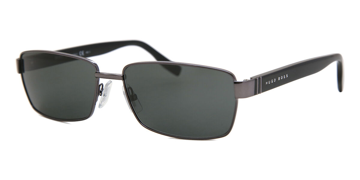 Boss 0475/S V81/P9 Retangular Preto óculos de sol | OculosWorld Brasil