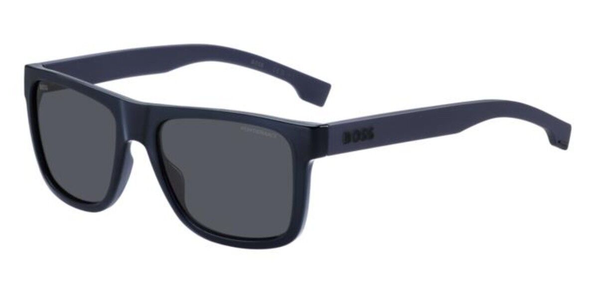Boss 1647/S PJP/Z8 Retangular Denim Blue óculos de sol
