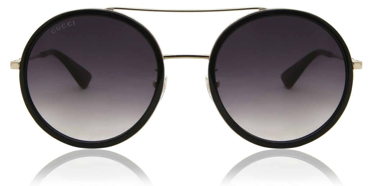 Gucci GG0061S 001 Pilot Preto óculos de sol | OculosWorld Brasil