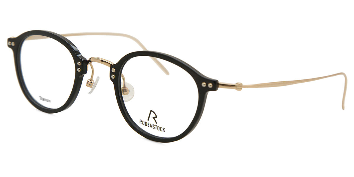 Rodenstock R7059 A Oval Preto óculos | OculosWorld Brasil