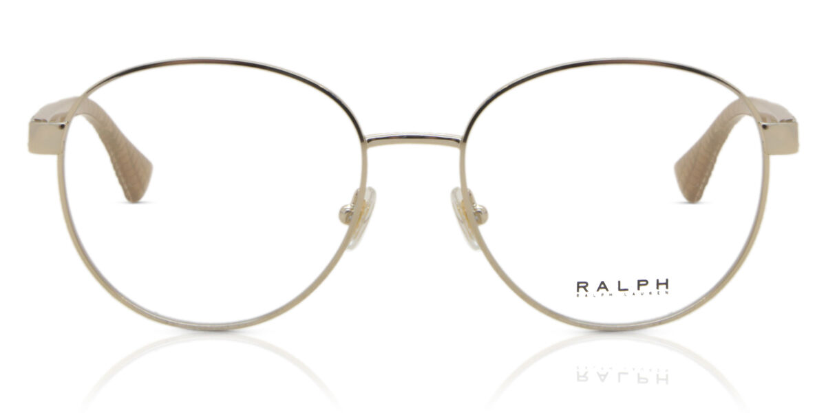 Ralph by Ralph Lauren RA6050 9116 Oval Shiny Pale Gold óculos