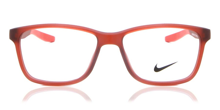 Nike 5048 N 600 Quadrado Transparent Matte Red óculos | OculosWorld Brasil